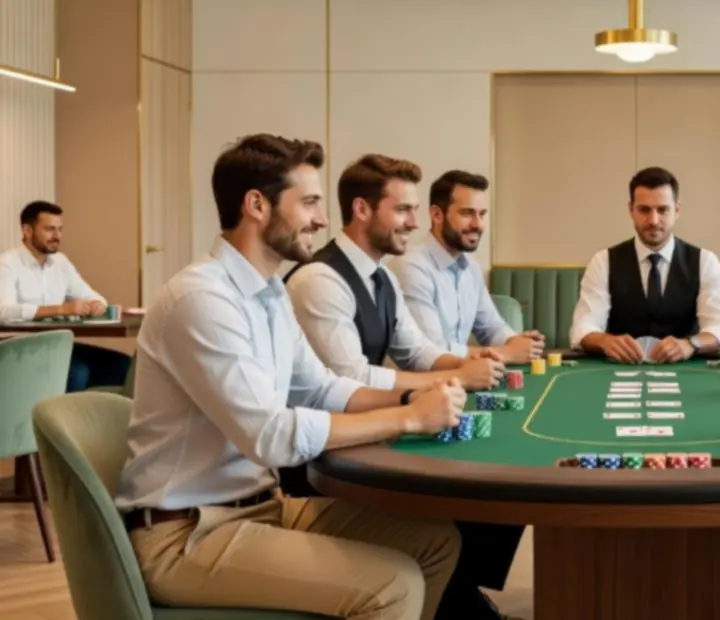 Elegante Eventlocation mit professionell betreutem Poker-Firmenevent